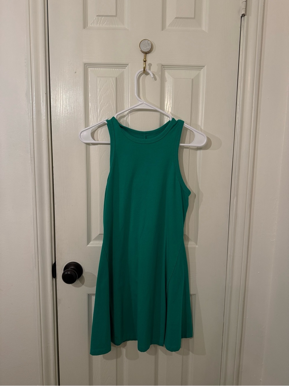 Target Green Sleeveless A-Line Dress